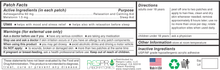 Respro Labs Natural Ashwagandha Patch with Melatonin, Continuous Release (24 Patches)