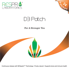 Respro Labs High Potency  D3 Patch - 24 Patches
