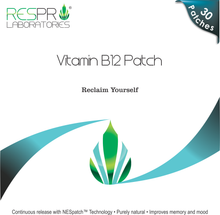 Vitamin B12 Patch Energy Patch Methylcobalamin Respro Labs